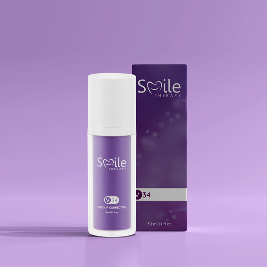 V34 Colour Corrector Serum | Purple Teeth Whitening Toothpaste - Smile Therapy