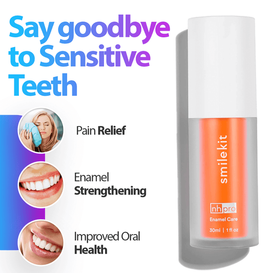 Advanced Enamel Care Serum: Strengthen & Restore Tooth Enamel, Anti-Sensitivity, Fluoride-Free Formula for Daily Use DP7